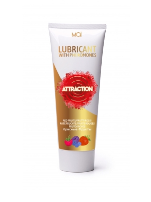 Attraction Mai Lubricant with Pheromones 75 ml - Red Fruit - Flavoured Lube