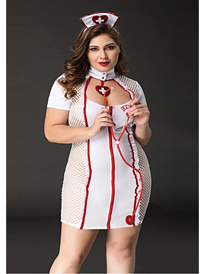 Sexy Nurse Set Plus Size