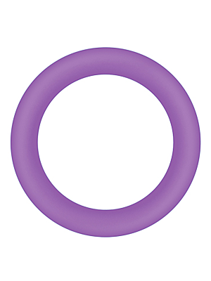 Ns Novelties Firefly Halo Small Cock Ring - Purple - Classic Smooth Penis Ring - Silicone