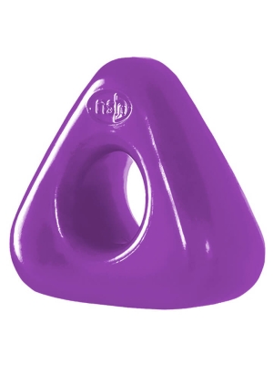  Ns Novelties Firefly Rise Cock Ring - Purple -Glowing 