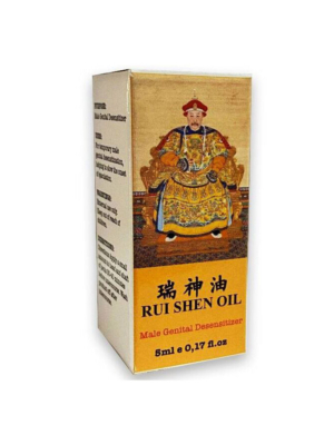 Male Genital Desensitizer Herbal Delay Oil 5ml - Rui Shen