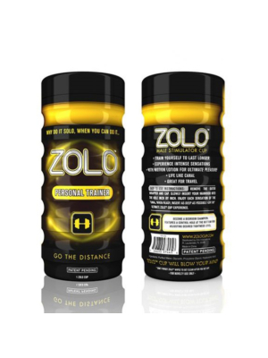 Zolo Personal Trainer Cup Black/Yellow OS