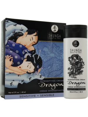 Shunga Erotic Art Dragon Sensitive Intensifying Cream For Couple 60ml