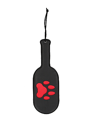 Puppy Paw BDSM Paddle (Red) - Ouch