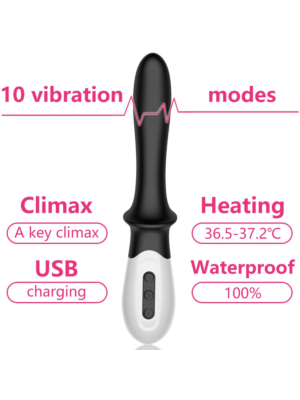Heating Vibrator P-Spot & G-spot Massager 