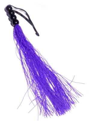 Silicone Fetish Whip 35 cm - Purple