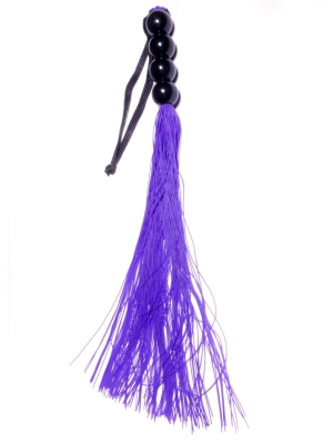 Silicone Whip Purple 14" - Fetish Flogger