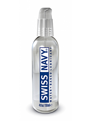 Swiss Navy Water Based Lubricant Transparent 118ml