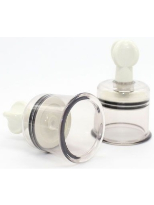 Twist Suction Skin Breast Suction Cups (Large) - Toyz4lovers
