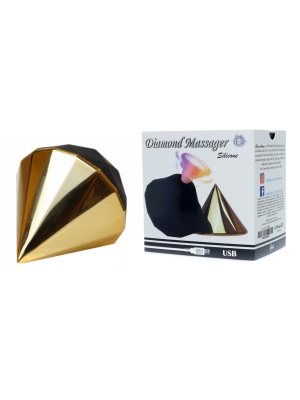 Stimulator - Diamond Air Massager USB 7 Function Gold