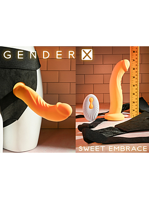 Gender X Sweet Embrace Dual Motor Strap On Vibe W-harness
