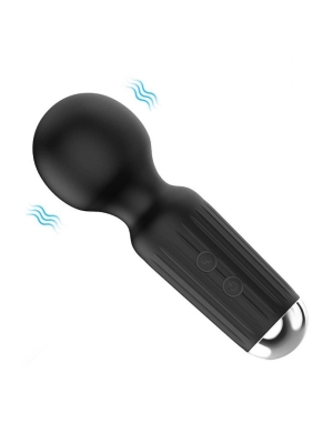 Rechargeable Mini Masager USB 20 Functions - Black