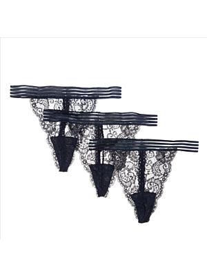 String underwear with lace