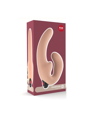 Fun Factory - Sharevibe Double Dildo with Vibration Nude