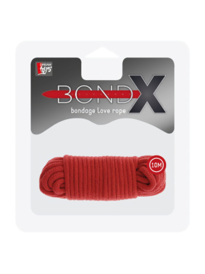BONDX LOVE ROPE 10M RED