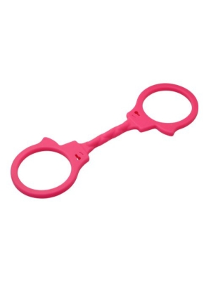 Timeless Silicone Handcuffs pink
