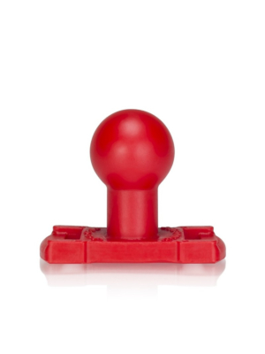 Oxballs Trainer Slider-Strap Butt Plug - Red XL - Anal Plug Harness - Silicone