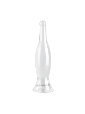 Transparent Bottle Butt Plug L 26 x 6.5 cm