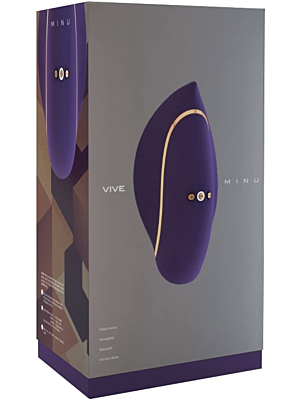 Vive Minu Luxury Design Vibrator, Purple