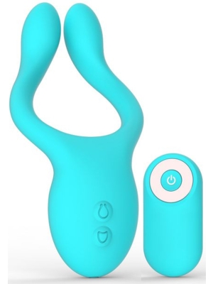 Intense Vibe Light Blue Rechargeable Clitoral Stimulator - Toyz4Lovers