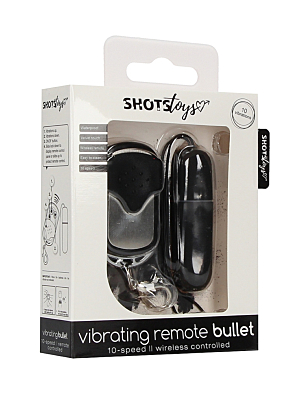 Vibrating Remote Bullet - Black