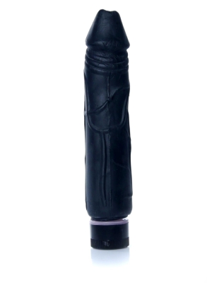 Real Skin Vibrator 23 cm - Black