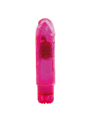 Vibrator jammy jelly gleamy glitter pink
