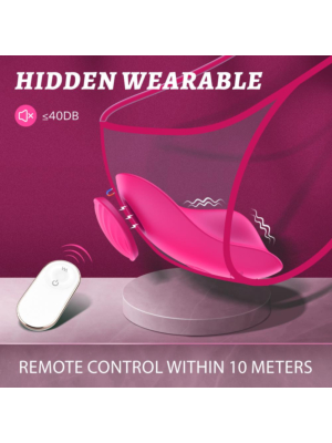 Vivid Wearable Vibrator 9 Vibration Modes Silicone Passion Labs