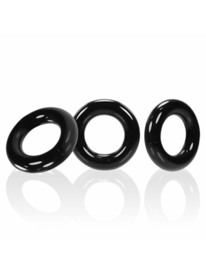 Willy rings cockring 3-
pack black