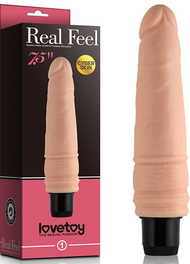 Real Feel - Realistic Dildo Vibrator 7,5inch| Realistic vibrators|  Megasexshop