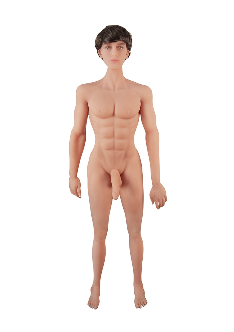 This flesh-colored love <b>doll</b> from Shots Media is perfect for solo play or c...