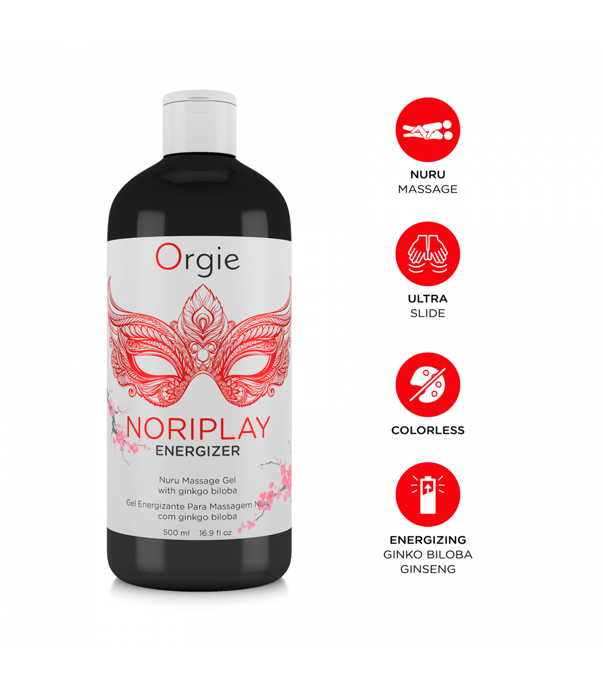 Noriplay - Energizing Nuru massage gel| Massage Oils| Megasexshop