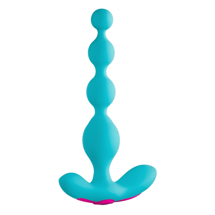 Femme funn Vibrating Anal Beads Turquoise