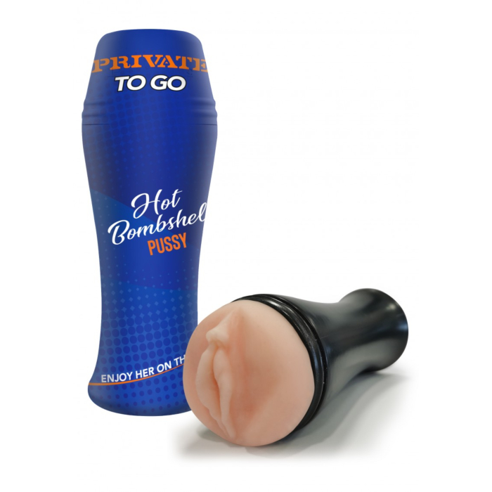 Hot Bombshell To Go Men's Masturbator