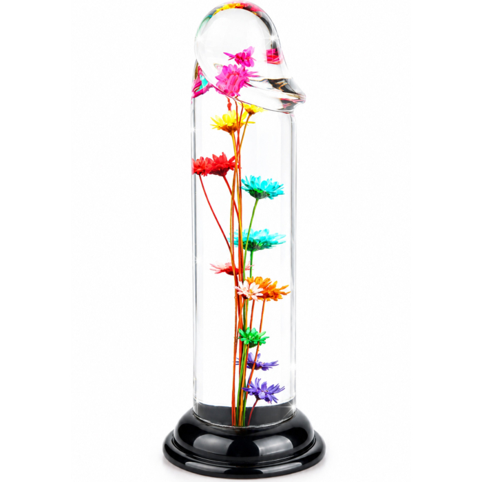 ToyJoy Everlasting Bloom Dong - Clear