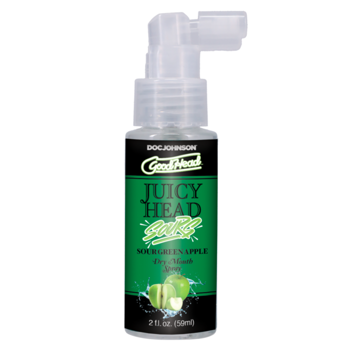 Juicy Head - Dry Mouth Spray - Sour Green Apple - 2 fl oz / 60 ml