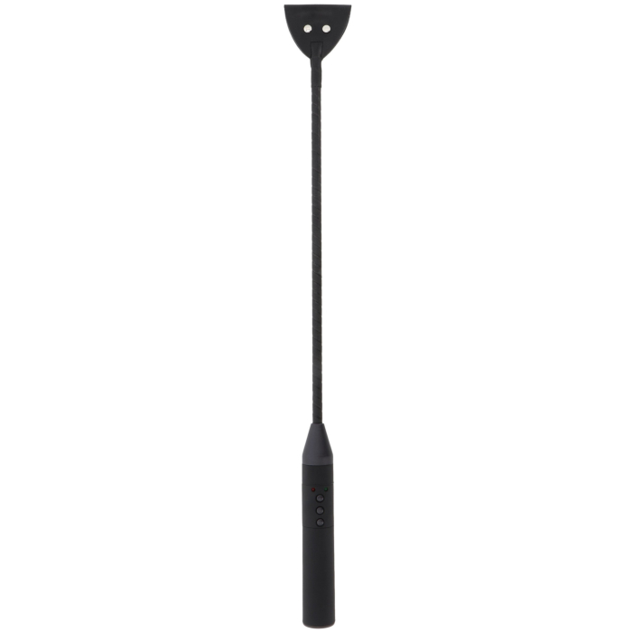 Hidden Desire Extreme Electro Riding Crop - Black