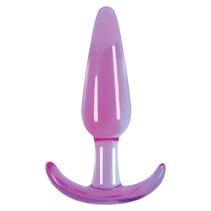 Smooth Butt Plug NS Novelties Jelly Rancher - Purple