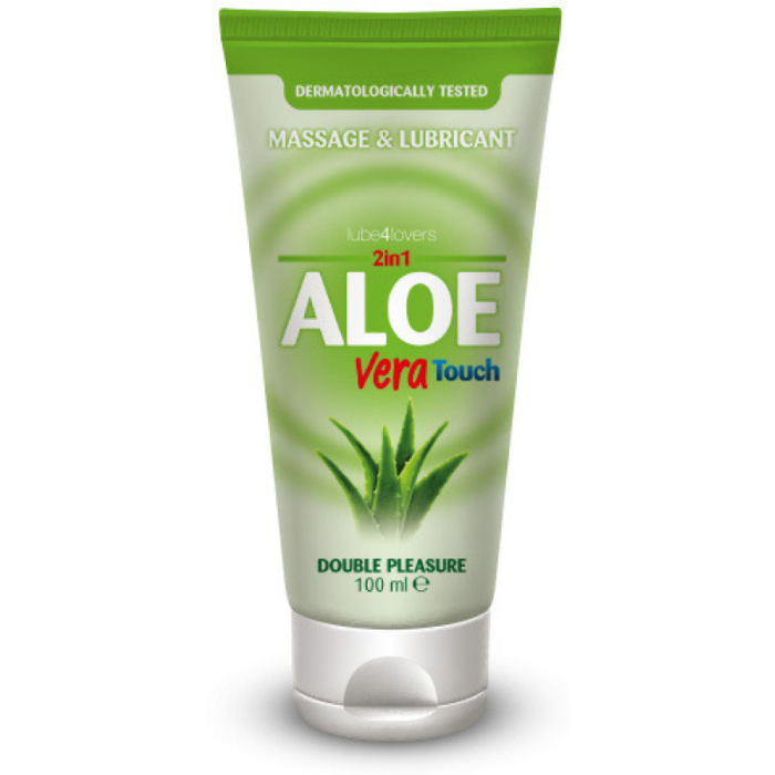 2 in 1 aloe vera touch lubricant gel 100ml