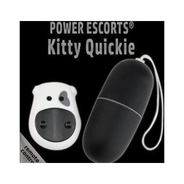 Power Escorts - Kitty Smiley - black
