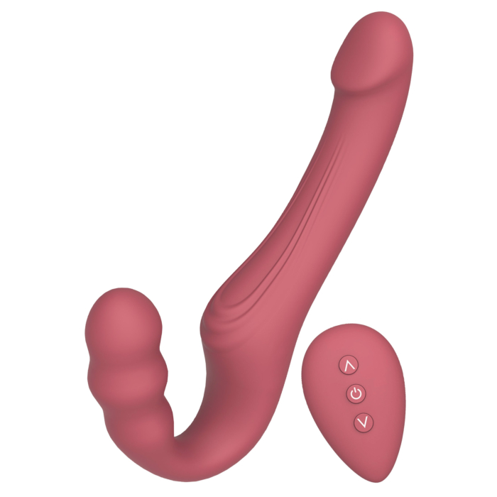 She.E.O Strapless Strap-On Vibrator - Pink