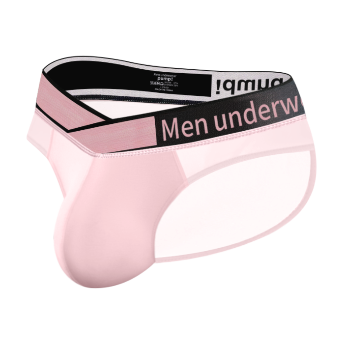 PUMPCLUB CloudFit Mesh Brief – Men’s Premium Underwear Pink