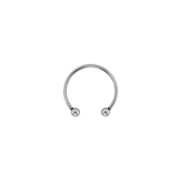 Torc open metal glans ring 3.5cm