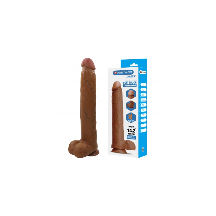 Pretty Love Dany Realistic Flexible Dildo