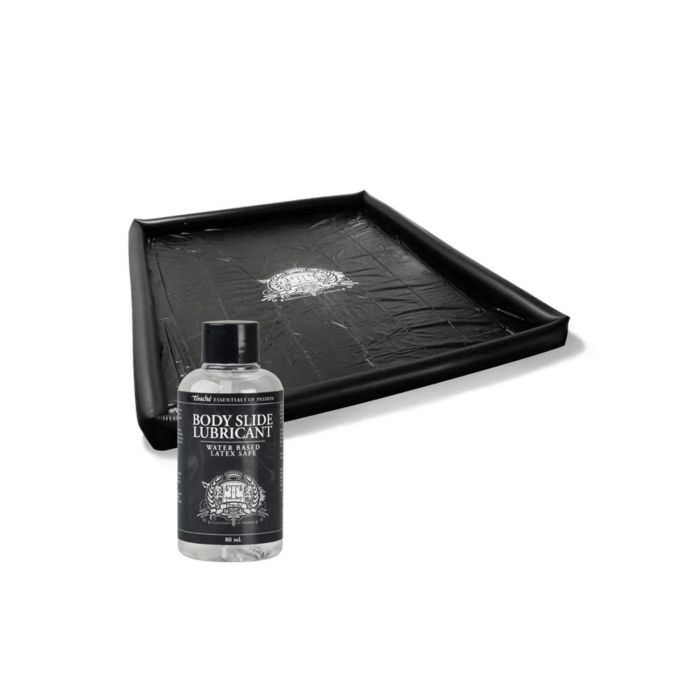 Body Slide Massage Mat with 80 ml Lubricant