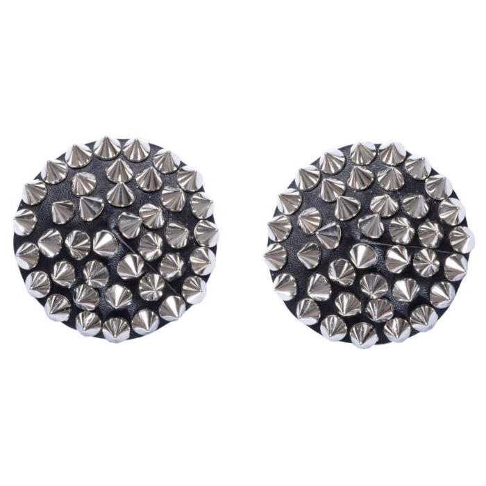 Bad Kitty Nipple Stickers with Spikes – Black