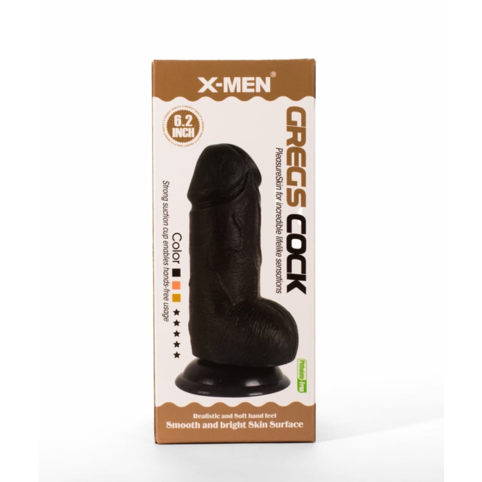 X-MEN Greg's 6.2" Cock Black
