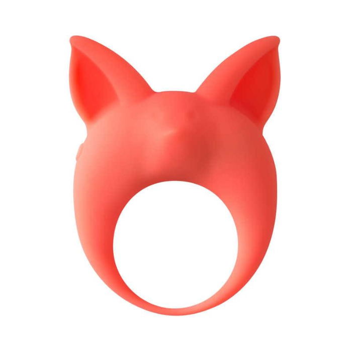 Vibrating Cock Ring Mimi Animals Kitten Kyle - Orange