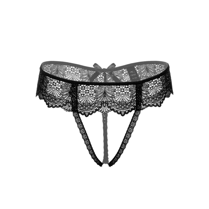 Delphine crotchless string