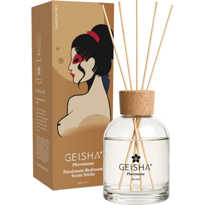 Geisha Pheromone Bedroom Scent Sticks 200 ml - Vanilla Sky